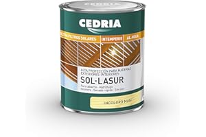 CEDRIA Sol Lasur Incoloro Mate 750 ml