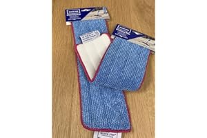 MCTIES x2 Quick-Step Microfiber Mop Cloths - (for use with The New Spray mop)