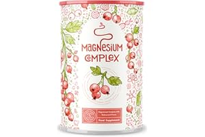 ALPHA FOODS Magnesium Complex – Magnesio in Polvere con 6 composti biodisponibili - Integratore Magnesio Vegano – testato in laboratorio per il supporto di Muscoli, Nervi e un Bilanciamento Elettrolitico