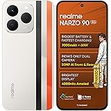 realme narzo 90 5G (Victory Gold,6GB+128GB) | 7000mAh Biggest Battery | 60W Fastest Charging | 50MP Front & Rear AI Cameras | 4000nits Brightest Display | AI Assist | IP69 Dust & Water Resistance: 