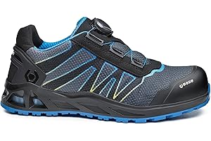 BASE PROTECTION BASE, K-Energy, zapato de seguridad, Kaptiv, color negro y azul, S3 HRO SRC, talla 44