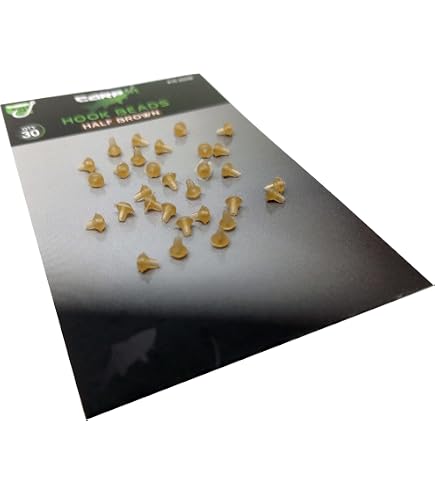100pcs Fishing Hook Stoppers & Screws - Plastic Beads & Pegs For Carp Rig Building
