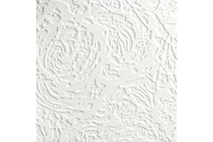 Superfresco Paintable Swirl White Durable Heavy Duty Wallpaper