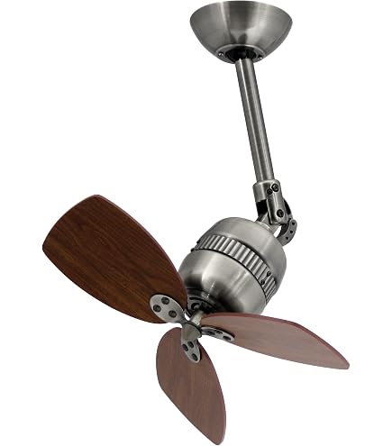 WIND LAMP WOVEN Ventilateur de plafond silencieux 25 W avec éclairage LED 76 cm | Leroy Merlin