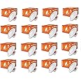 Halonix Kornet 5.5-Watt Junction Box White Led Downlighter| Cut Out- 3 inch | Surge Protection - Upto 4 KV (Pack of 16, White)
