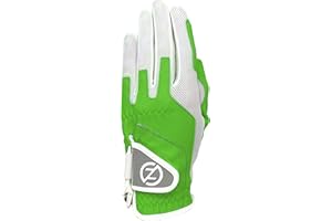 Zero Friction Ladies' Compression-Fit Synthetic Golf Gloves, Universal Fit One Size