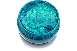 KandyDip Pigment à effet Bora Bora Blue Pearl Poudre de couleur métallique pour résine époxy, peinture de voiture, film aérosol, pigment aquarelle, savon (25 g)