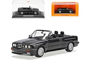Generisch B*M*W 3er E30 M3 Cabrio Schwarz Metallic 1982-1994 1/43 Minichamps Maxichamps Modell Auto