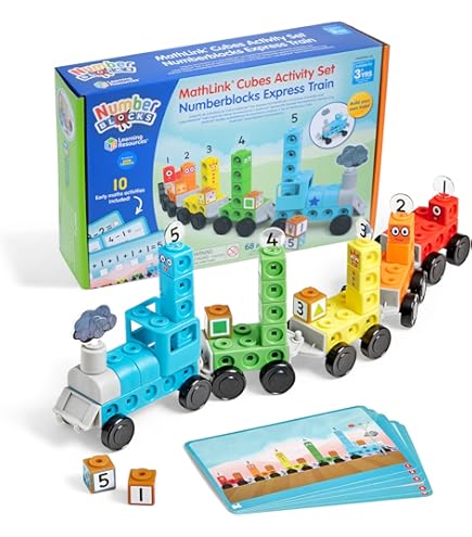 Learning Resources Numberblocks Step Squad Missie Hoofdkwartier Deluxe Speelset voor 3 jaar en ouder, inclusief verzamelfiguur Drie, geheime spionnenfuncties en stickervel