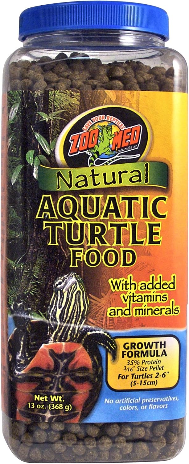 Zoom crecimiento natural de la tortuga acuática de Alimentos, 369 g