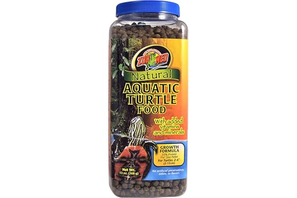 Zoo Med Growth Formula Alimentation Naturelle pour Tortue Aquatique 368 g