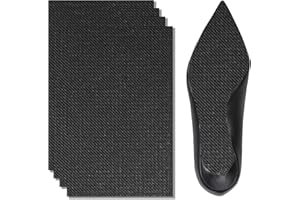 HSLXBY Podkładki antypoślizgowe do butów, 4 sztuki, zestaw naprawczy podeszwy butów, podeszwa antypoślizgowa, antypoślizgowe uchwyty do butów, ochrona podeszwy, nadają się do spokojnego miejsca (czarne)