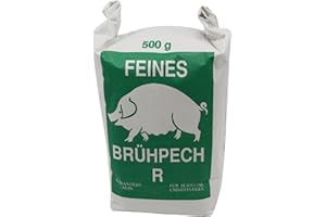 SCHUTZMARKE WASSERROSE Wasserrose® 500 g METZGERHARZ/BRÜHPECH ZUM ENTHAAREN VON SCHWEINEN UND GEFLÜGEL