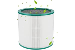 Achort Filtro de Purificador de Aire Filtro de Repuesto para Purificador de Aire Filtro HEPA 3 en 1 Filtro de Carbón Activado de Alta Eficiencia Compatible with Dyson TP00 TP02 TP03 AM11