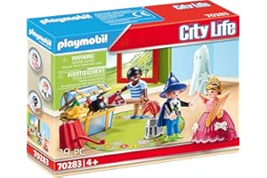Playmobil 70283 Enfants et Malle de déguisements- City Life- Le Centre de Loisirs- Enfants Deguisement