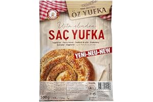 GENERIC Oz Yufka 4 Pieces Sac Yufka Turkish Traditional Taste 500 Gr by BAKKALIM UK