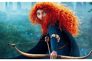 PARTYLANDIA Cialda In Ostia Feste Ribelle Brave Torta Decorazioni Dischi Commestibile