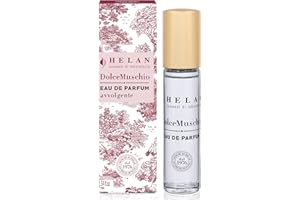 Helan Dolce Muschio - Profumo Donna Muschiato, Gourmand e Orientale con Note Tostate di Mandorle e Fiorite di Gelsomino, Eau de Parfum Cremoso e Sensuale - Profumi e Idee Regalo Made in Italy, 10 ml