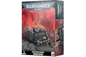 Games Workshop Warhammer 40k - Space Marine du Chaos Rhino (2019) 99120102092 Schwarz