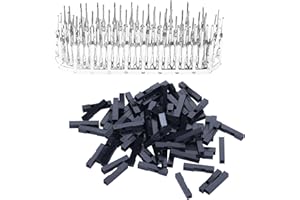 Pzsmocn 100 Sets per Dupont 2,54 mm Passo 1 Pin Maschio Adattatore Connettore Cavo Accessori. 200 Pezzi 2,54 mm Pitch 1 Pin Adattatore Maschio Terminale Presa a Conchiglia, Kit Pin a Crimpare.