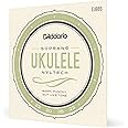 D'Addario Soprano Ukulele Strings, Nyltech, EJ88S, 4-String Set, Pack of 1