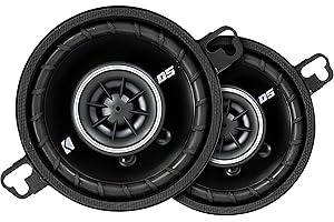 KICKER 43DSC3504 8.7 cm Coaxial LS Black