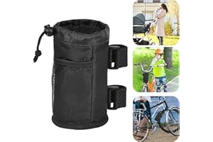 LQTSLFM Borsa per Bottiglie da Bicicletta,Porta Borraccia Bici,Portaoggetti bici,per Mountain Bike, Scooter, Pieghevole, Bici da Strada