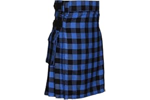 All Kilts Sports Utility-Kilt für Herren aus Acrylwolle mit Lederriemen