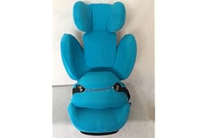 EKO Sommerbezug Schonbezug für Cybex Pallas G I-Size, Solution G2 I-Fix Frottee 100% Baumwolle türkis