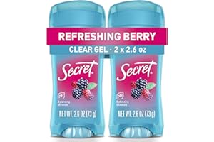Secret Scent Expressions so Very Summer Berry Clear Gel Women's Twin Antiperspirant and Deodorant, 5.2 Ounce by Secret