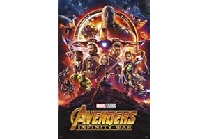 Grupo Erik - Poster Avengers Infinity War Affiche - Deco Maison, Decoration Murale, Affiche Décorative