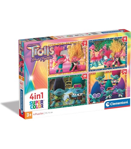 Puzzle Ravensburger Troll 35 Pezzi 2D | Gioco Bambini 3+ Con Personaggi Colorati, 26x28 Cm