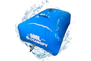 LTCANOPY Serbatoio Flessibile Acqua Pieghevole,Serbatoio d'Acqua Pieghevole,Stoccaggio dell'Acqua di Grande capacità,Tanica Acqua Cisterna Acqua Contenitore Acqua Serbatoio Acqua Tanica Acqua Litri