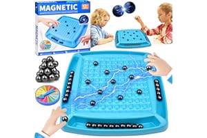 PIPIHOME Gioco di Scacchi Magnetici, Magnetic Chess Game, Gioco da Tavola Magnetico con Pietre Magnetiche, Giochi da Tavola Multigiocatore per Riunioni Famiglia e Viaggi