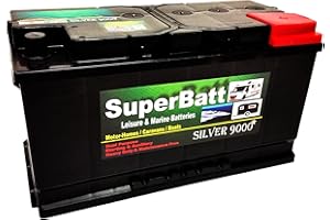 12V 110AH SuperBatt LM110 Deep Cycle Leisure Battery Caravan Motorhome Marine Boat