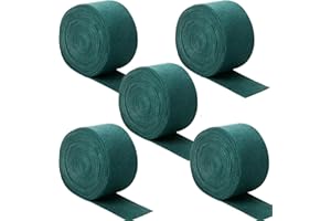 Wisdomgarden 5 Rollen Baumschutzbandage, winterfeste Pflanzenschutzbandage, Frostschutzbandage, hält Pflanzen warm und feuchtigkeitsspendend, Nährstoffschutzbandage beim Umpflanzen von Pflanzen