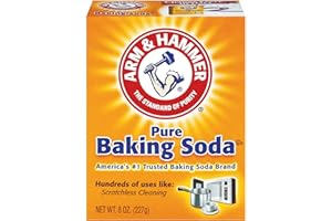 Arm & Hammer Pure Baking Soda, 8oz(227g) (Pack of 2)