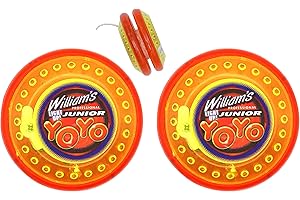 SRV HUB 2x Plastic Lightup Yoyo for Kids Dual Purpose Professional Responsive YoYo with Sturdy String | Outdoor Sports Juggle Toys for Beginners Tricks & Fun