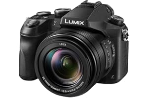 Panasonic DMC-FZ2000EG Lumix Bridge Kamera (20x Leica DC Objektiv, 20,1 MP, 4K, 7,5cm LCD-Display, Bildstabilisator, schwarz)