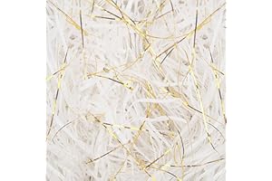 TXXATX 270g Füllmaterial Geschenk Geschreddertes Papier Weiß Hamper Shred Raffia Verpackungsmaterial Füllmaterial Schwarz Geschenk Füllung für DIY Dekorations Pakete Geschenkbox Präsentkorb