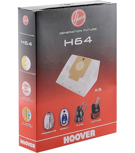 10 Sacchetti Per Aspirapolvere + 2 Filtri Motore, Compatibili Con Hoover Thunder Space TS70_TS00 E TS70_TS100 - 3