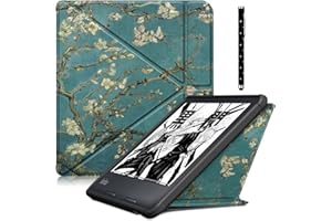 Acelive Étui Housse Coque pour Kobo Libra 2 (7 Pouces) eBook avec Support et Sommeil/Réveil Automatique