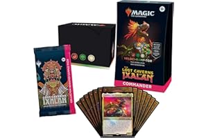 Magic: The Gathering The Lost Caverns of Ixalan Commander Deck - Veloci-ramp-tor (100-Card Deck, 2-Card Collector Booster Sample Pack + Accessories)
