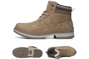 ARRIGO BELLO Donna Stivali da Neve Invernali Scarpe Allineato Pelliccia Caloroso Caviglia Piatto Stivaletti Sportive Boots Escursionismo