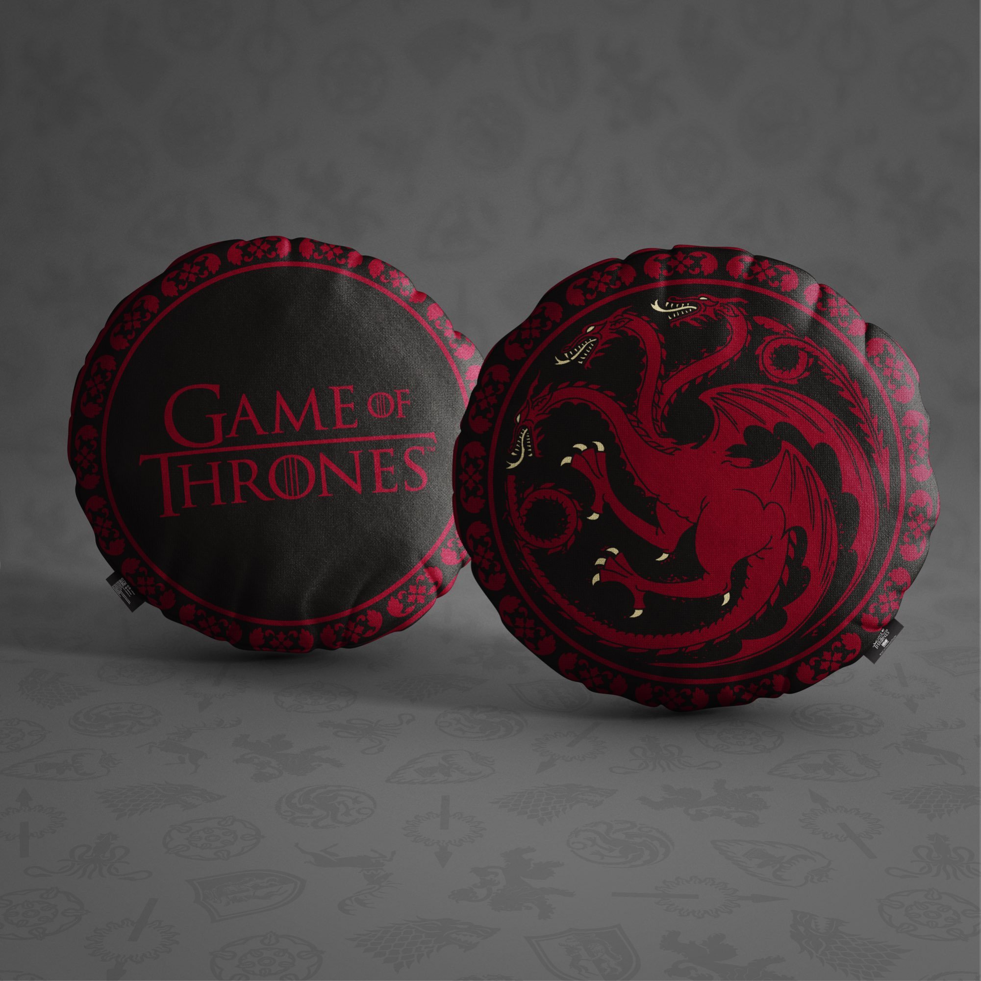 SD-Toys-Haus-Targaryen-Game-Of-Thrones-Kissen-Polyester-bunt-45-x-45-x-8-cm