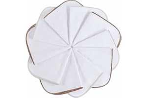 mimaDu Juego de paños para bebé, paños de algodón Öko-Tex, 10 unidades, 25 x 25 cm (tonos nude)