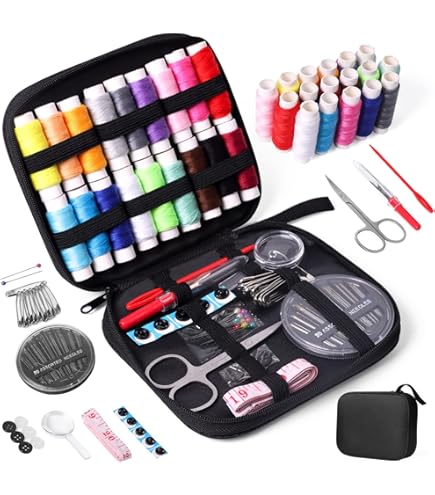 BOHIN France Secrets Couture Kit De Couture - New York Conception, Accessoires De Couture Pour Projets De DIY Artisanat Et Couture, 9 X 12cm - 1 Ensemble