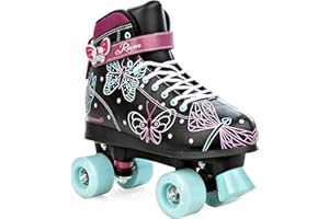 Raven – Pattini a rotelle per bambini, ragazze, adulti, bambini – Pattini a rot elle – In linea – Freno in PVC resistente – Ruote in gomma