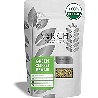 Sorich Organics Green Coffee Beans for Weight Loss Management - 400 Gm