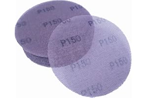 IHS RANGE IHS® KLETT Gitterleinen Schleifscheiben Schleifgitter Set 5 10 25 od 50 Stck Schleifpapier Scheiben Durchmesser 125mm Durchmesser Körnung K80 - K400